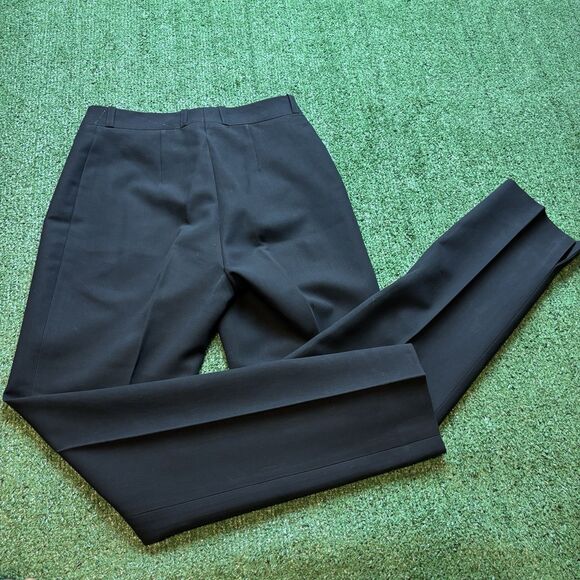 AUTH Celine Women’s Wide Leg Trouser Dress Pants Black Authentic Size 36 / XS - Picture 5 of 5